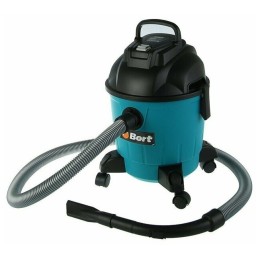 Пылесос строительный Bort BSS-1218 [91272256] { 1200 Вт, вместимость 18 л, 26,5 л/сек, 6,3 кг, набор аксессуаров 7 шт }